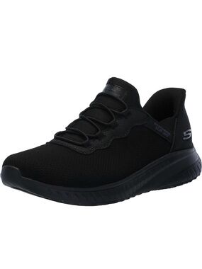 Skechers Women's Black Slip-On Athletic Sneakers. Non slip for server/bartender